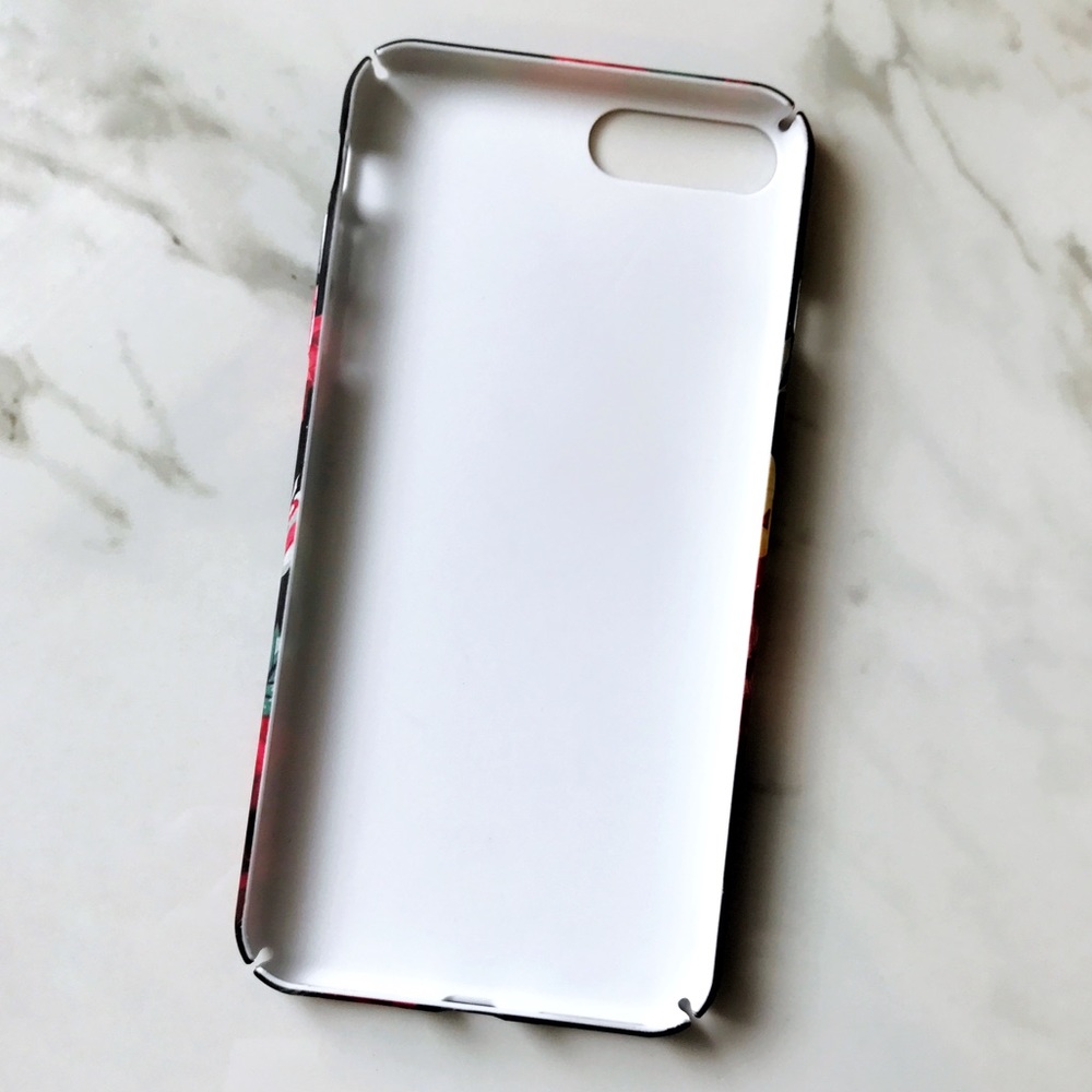 NEW iPhone 7 Plus/8 Plus Floral Hard PC Case - Picture 3 of 3